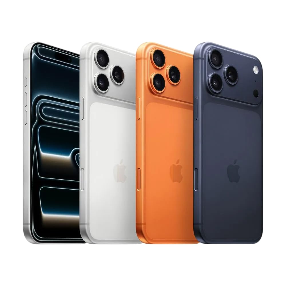Apple iPhone 17 Pro Max, US Version, 512GB, eSIM, Deep Blue- Unlocked (Renewed Premium)