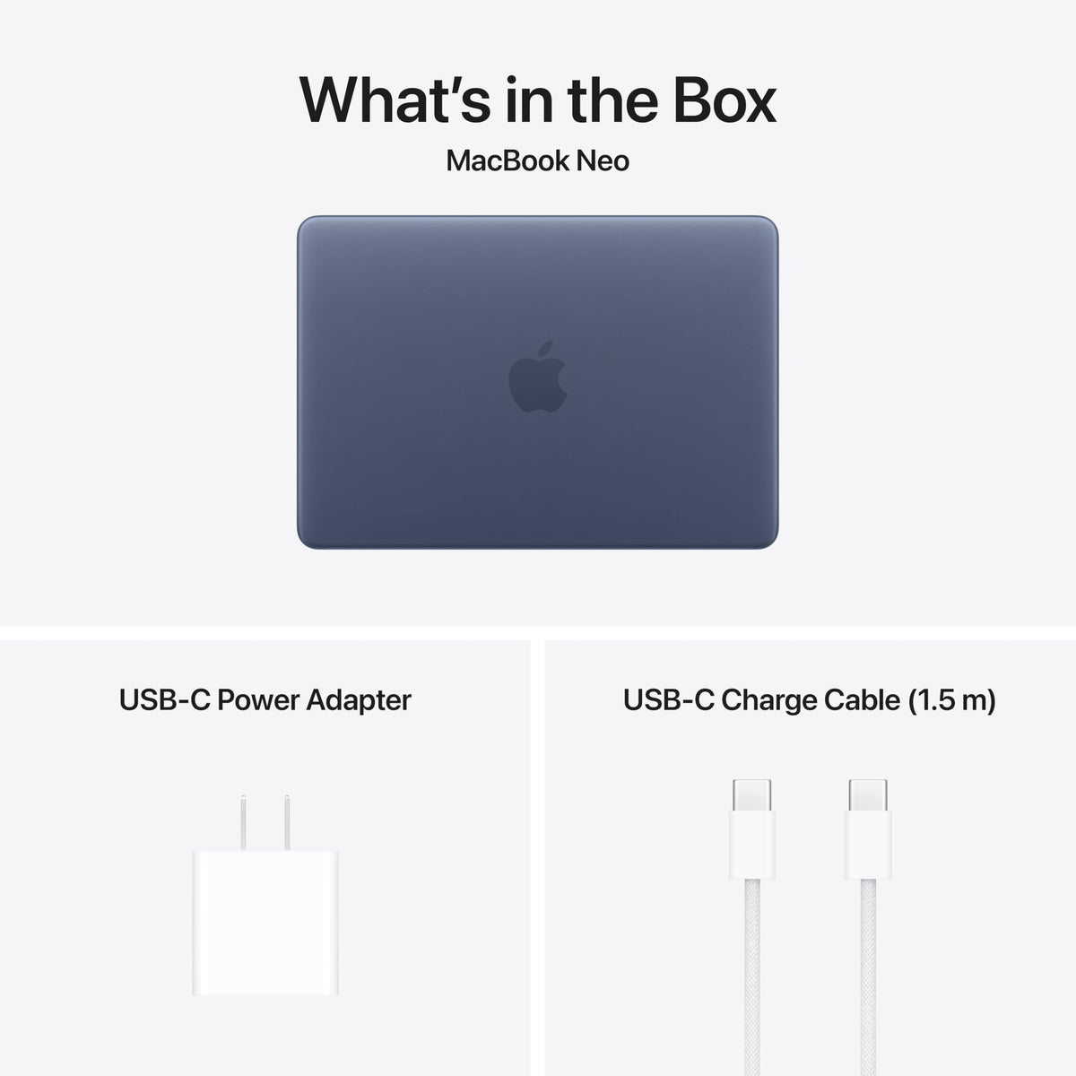 Apple 2026 MacBook Neo 13-inch Laptop with A18 Pro chip: Built for AI and Apple Intelligence, Liquid Retina Display, 8GB Unified Memory, 256GB SSD Storage, 1080p FaceTime HD Camera; Indigo