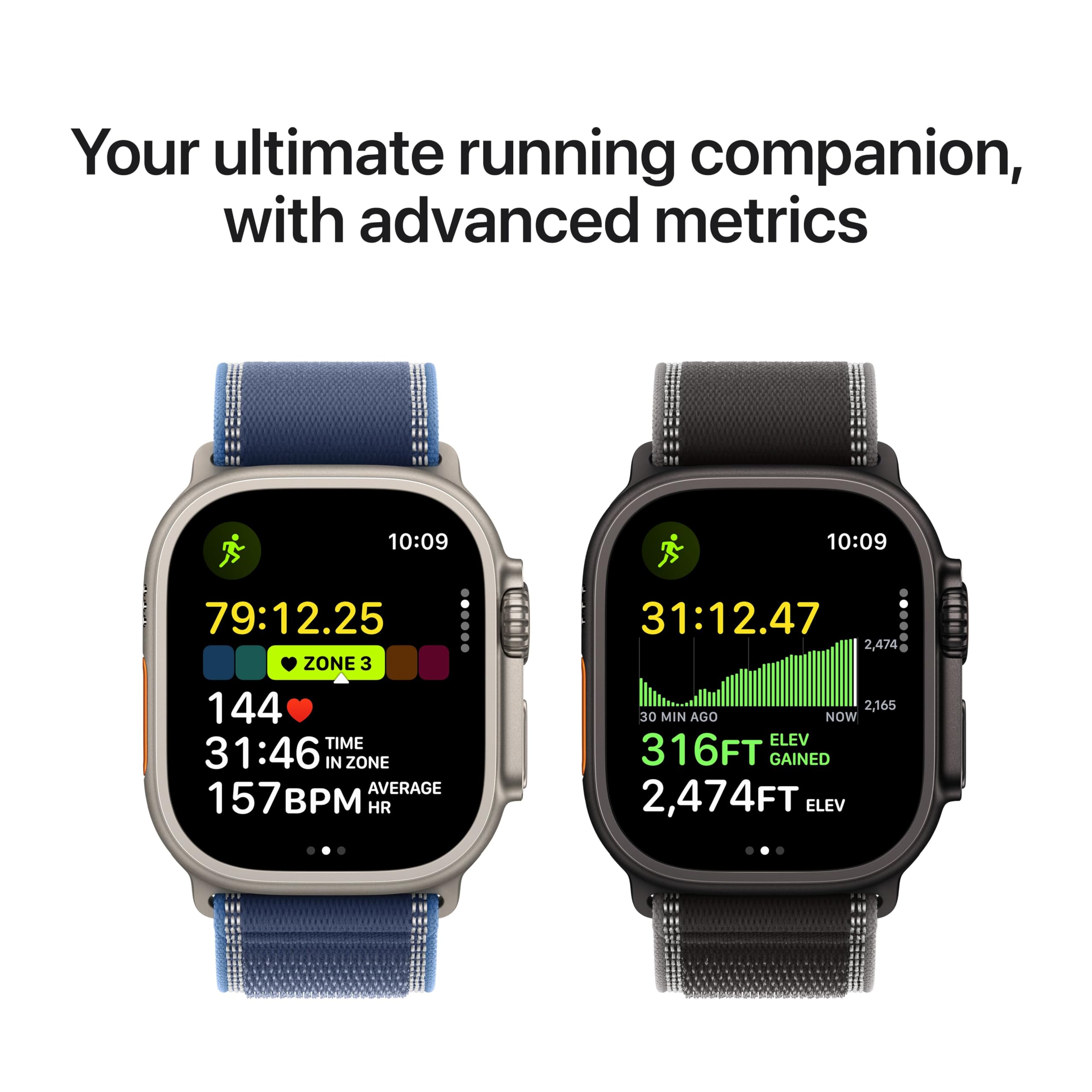 Apple Watch Ultra 3 [GPS + Cellular 49mm] Running & Multisport Smartwatch w/Rugged Titanium Case w/Black Titanium Milanese Loop - L. Satellite Communications, Advanced Health & Fitness Tracking